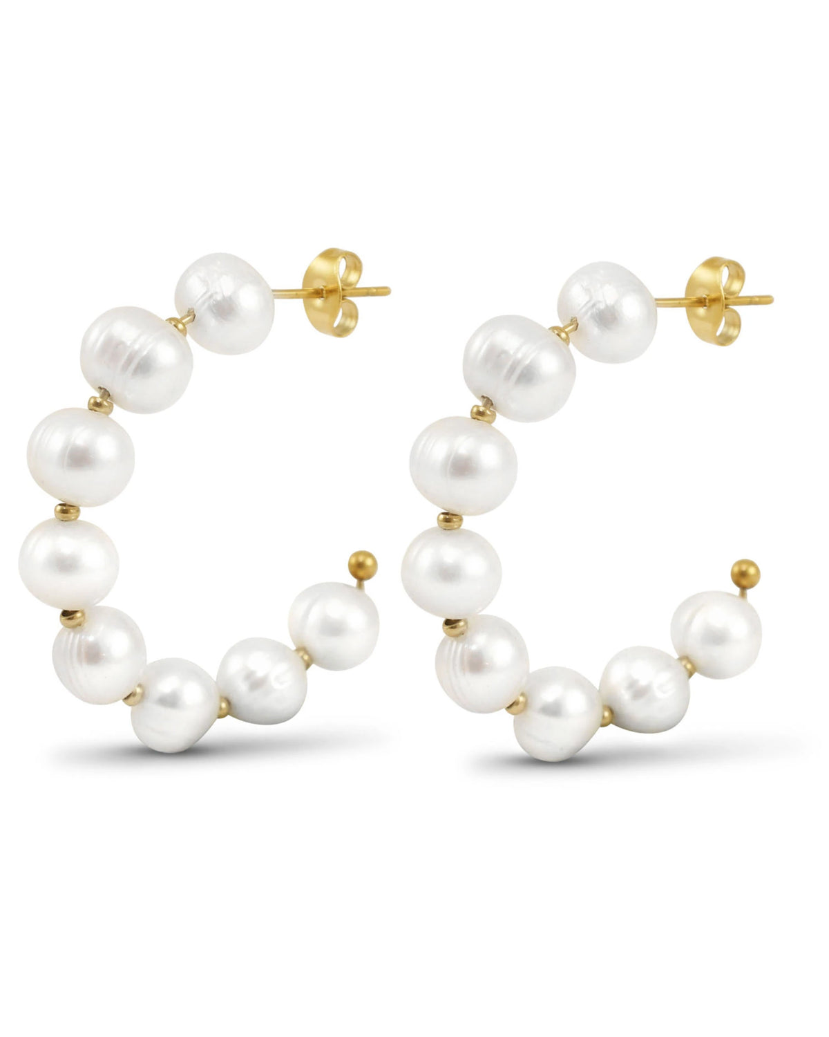 Faya | oorbel roestvrij staal