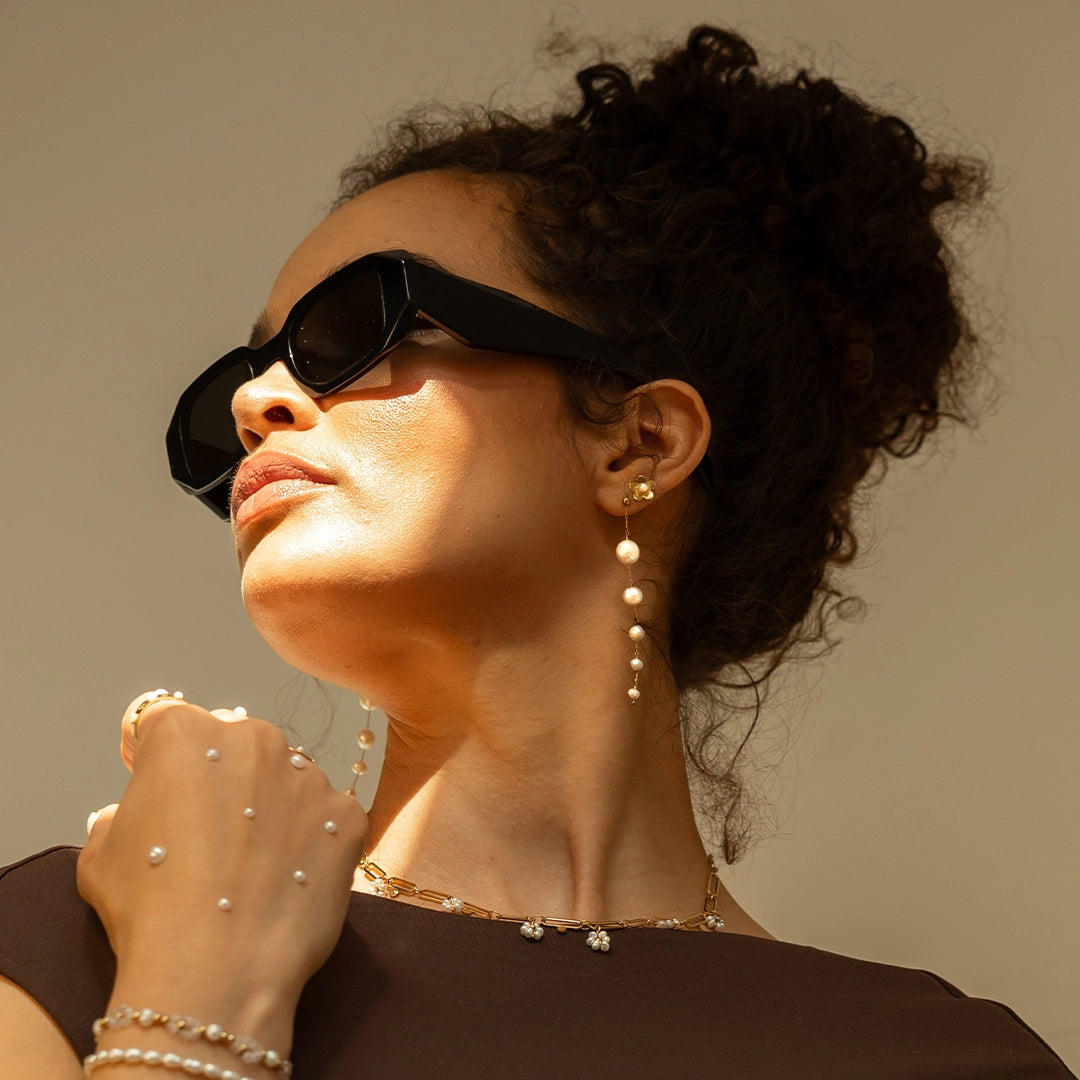 Ava | oorbel roestvrij staal