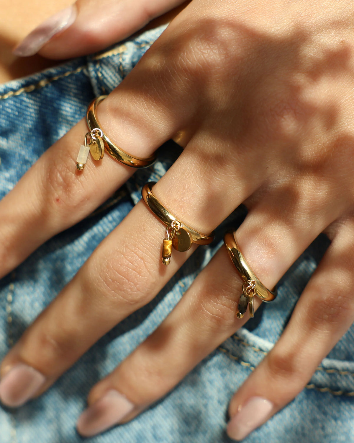 Gaia l Ring Labradorite