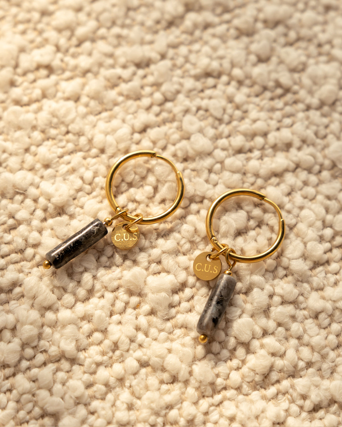 Gaia | Oorbellen Labradorite