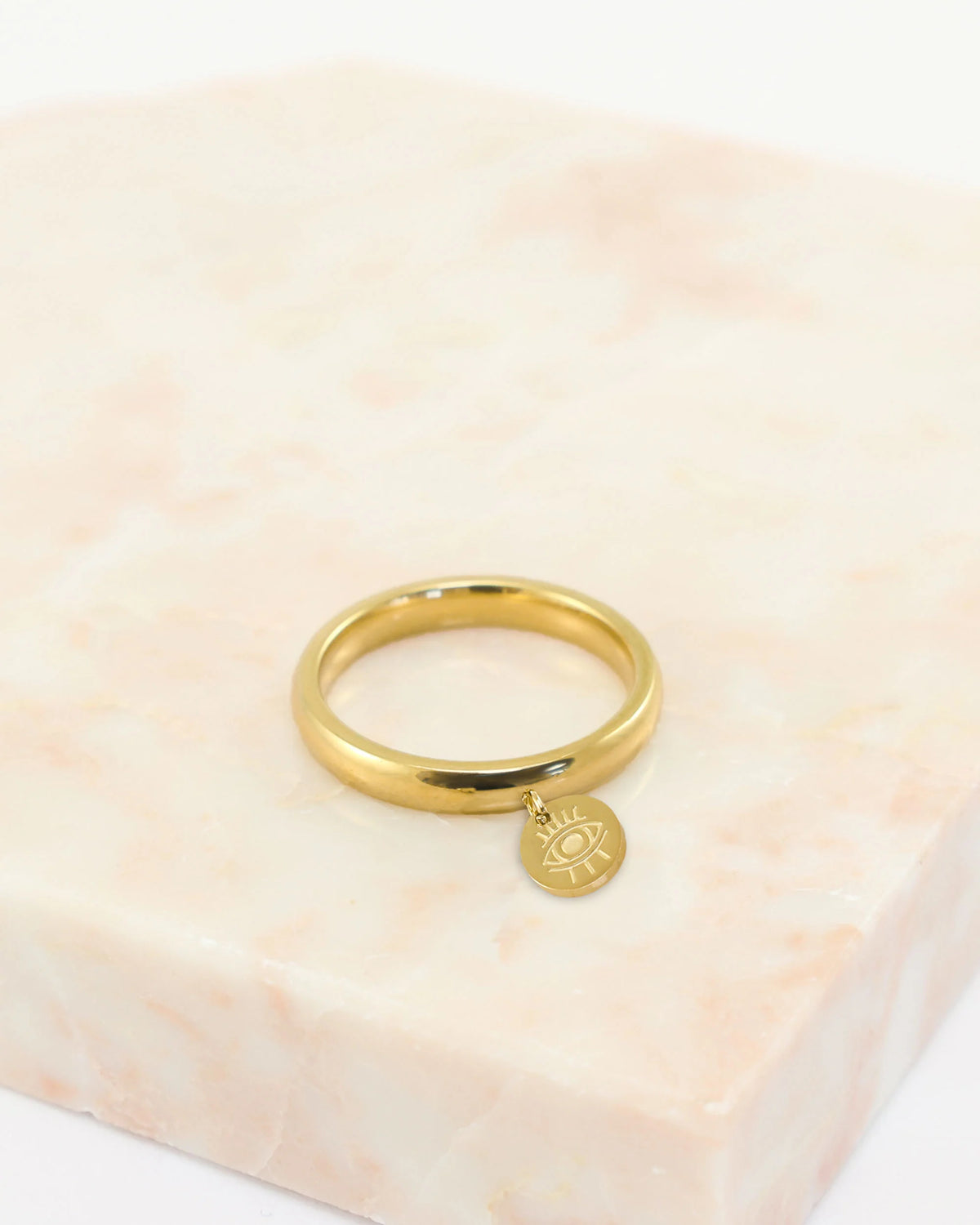 Luna l Ring Evil Eye