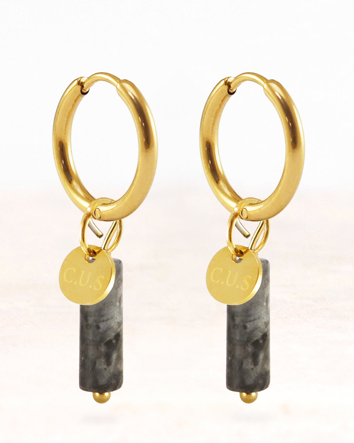 Gaia | Oorbellen Labradorite