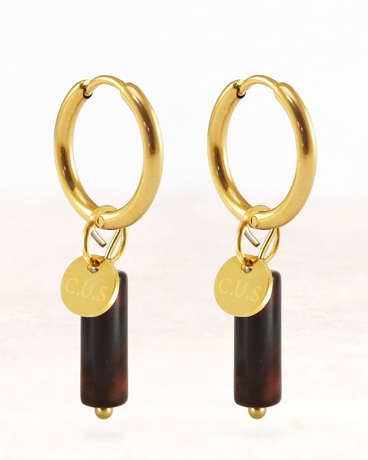 Gaia | Oorbellen Fancy Agate