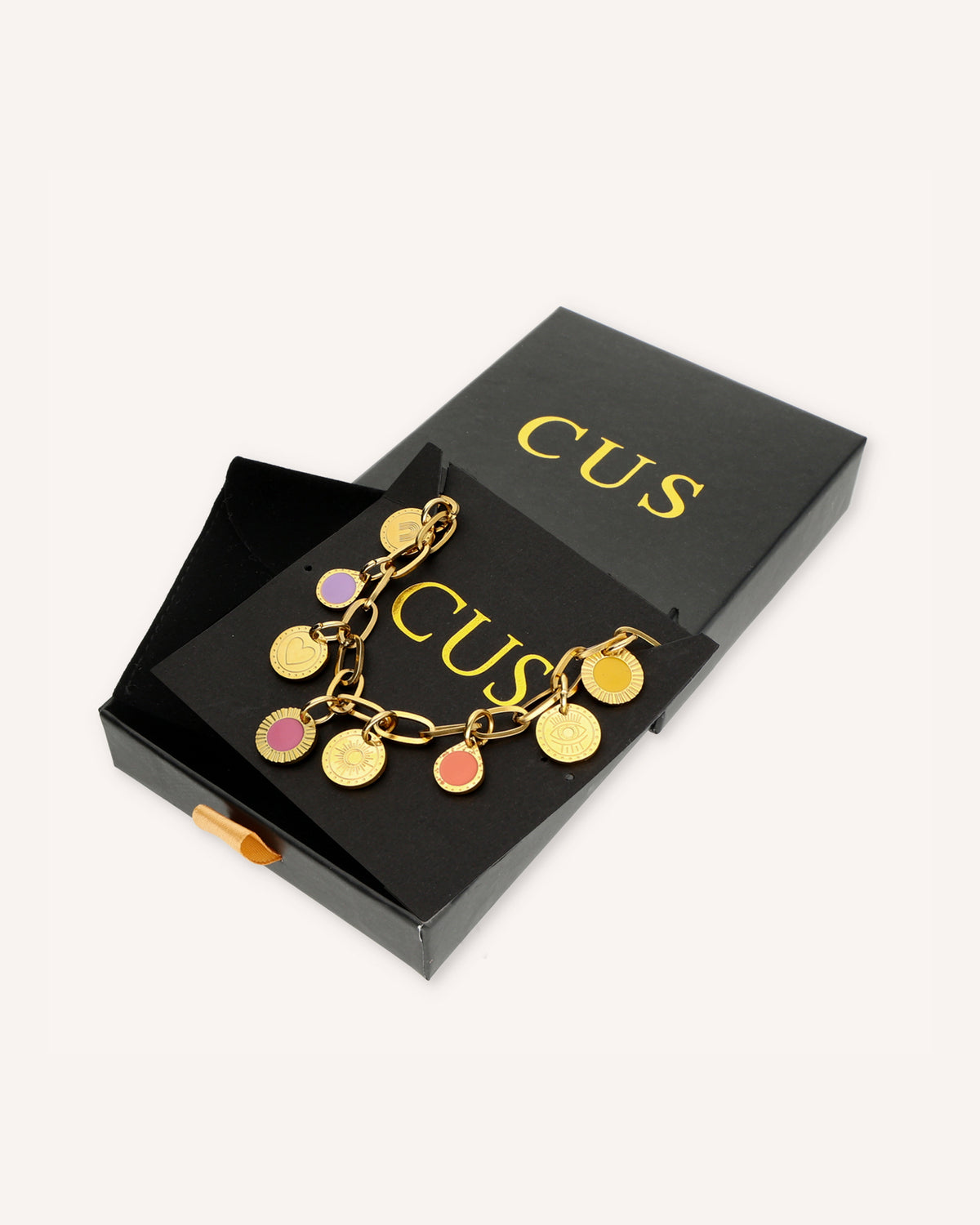 CUS Meaningful Colours | Ketting Cadeaubox Goud
