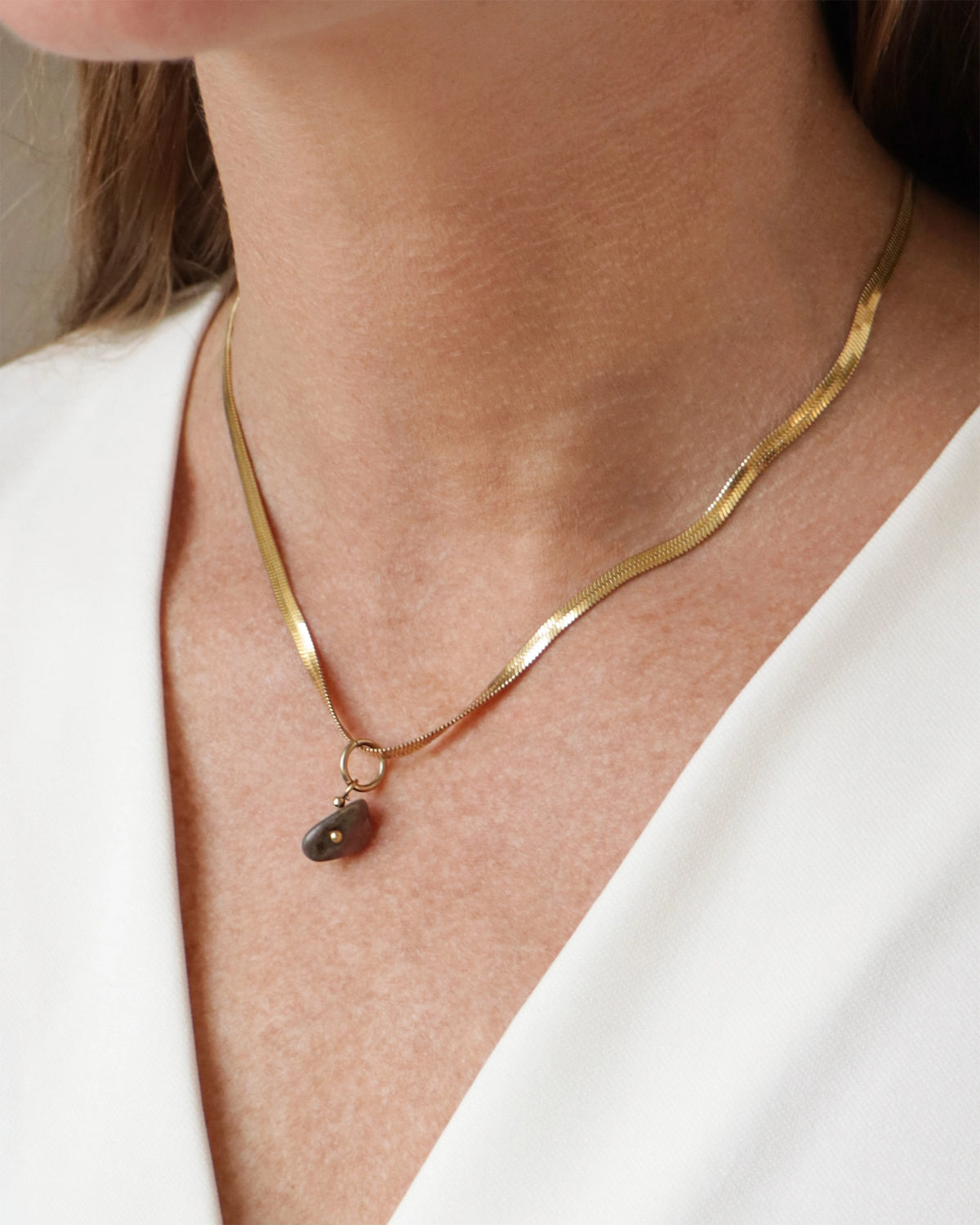 CUS-Geschenk | Kette Mira oder Yara mit Anhänger Gold