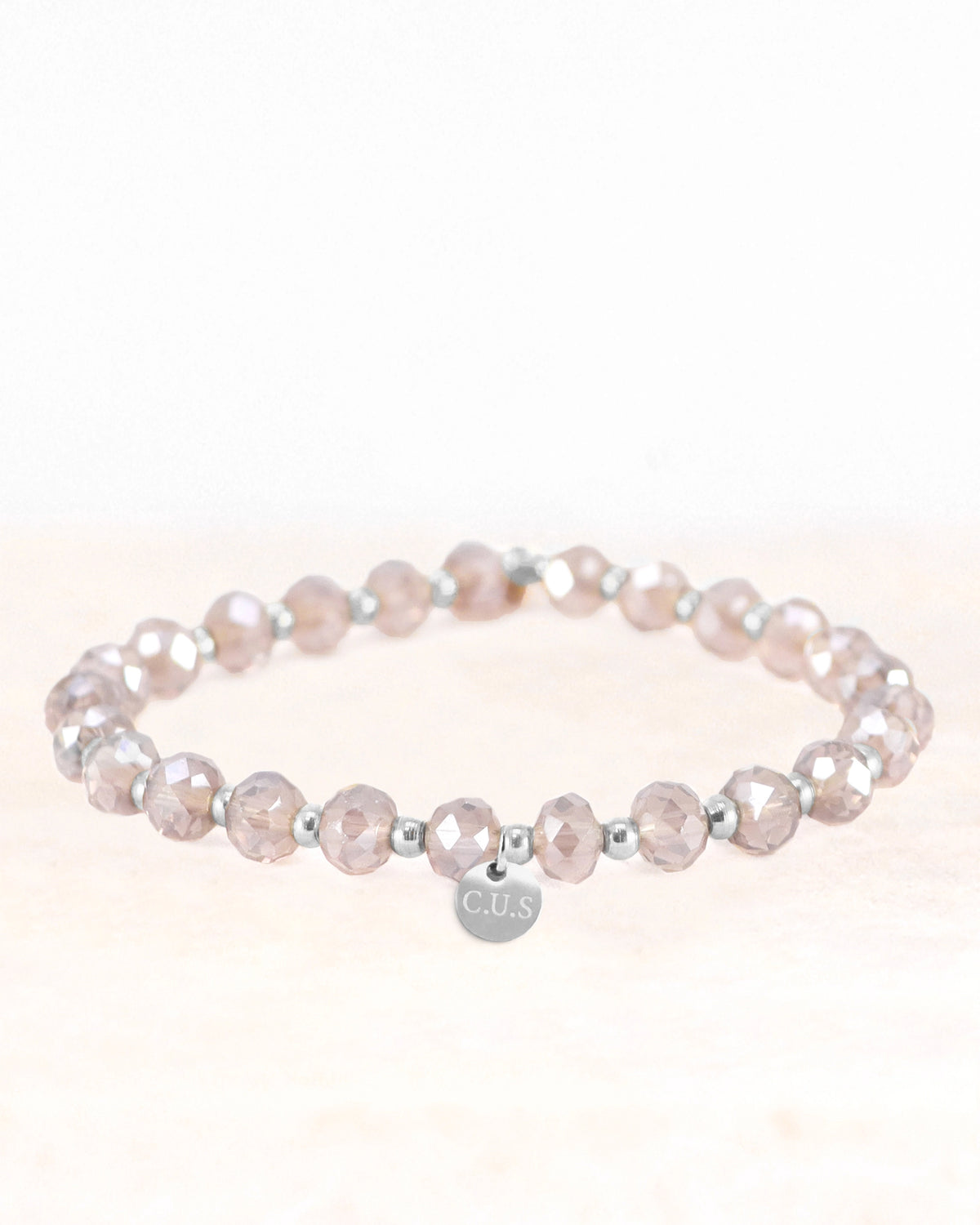 Dara | Armbänder Crystal Beige