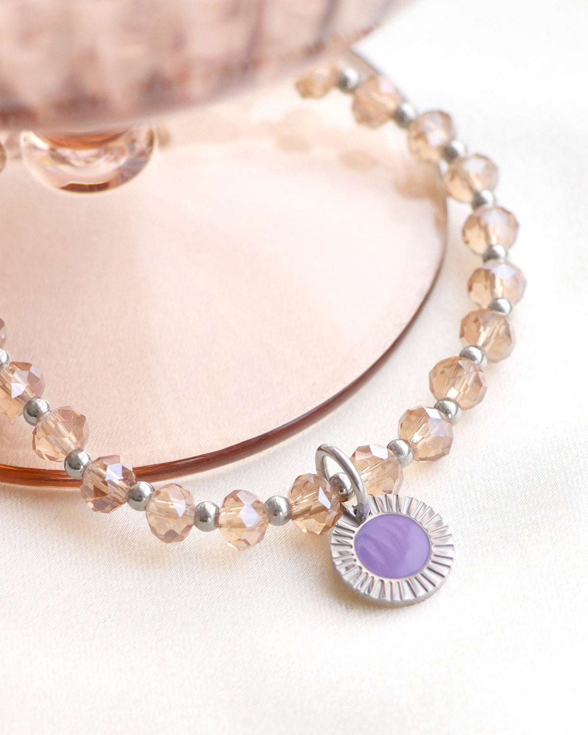 CUS-Geschenk | Armbänder Dara oder Neva mit Anhänger Silber