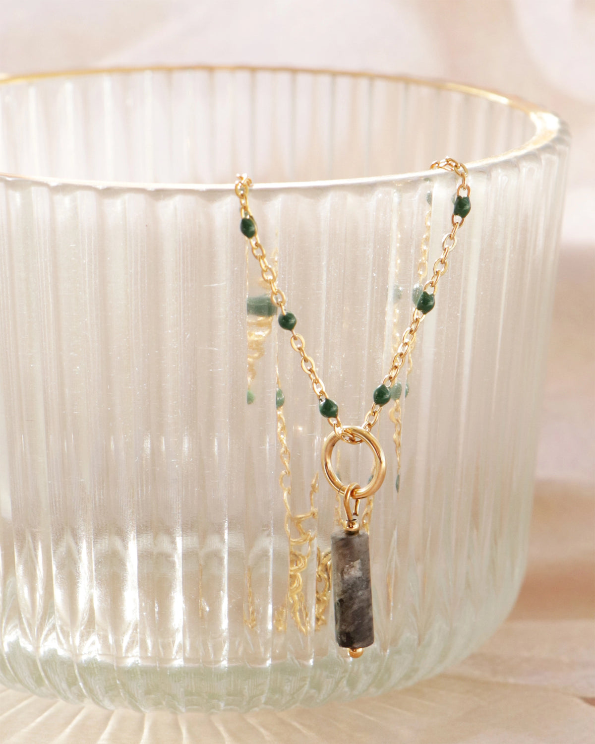 Neva | Armband Dark Green