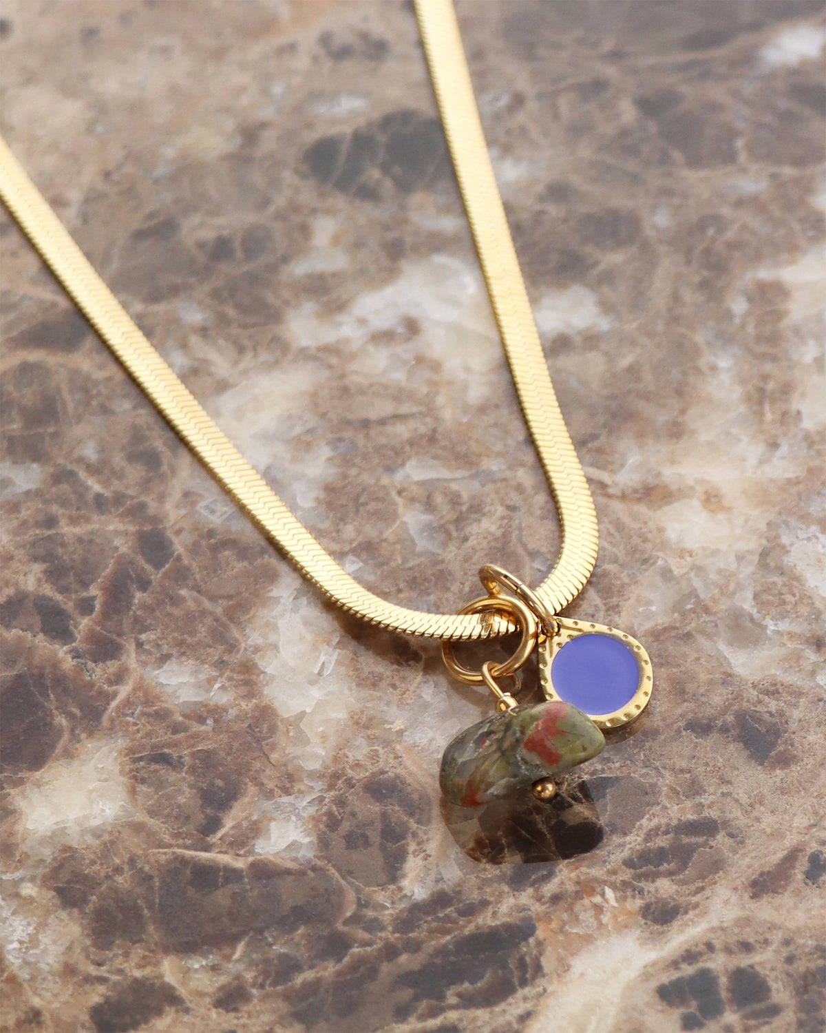 Ayla | Unakite Charm