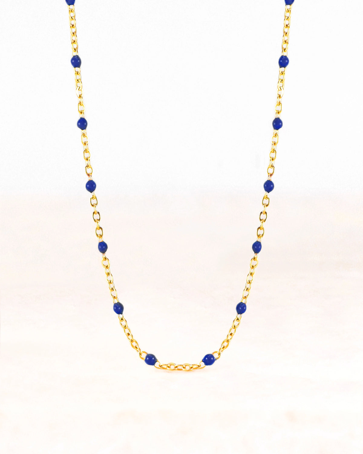Neva | Necklace Dark blue