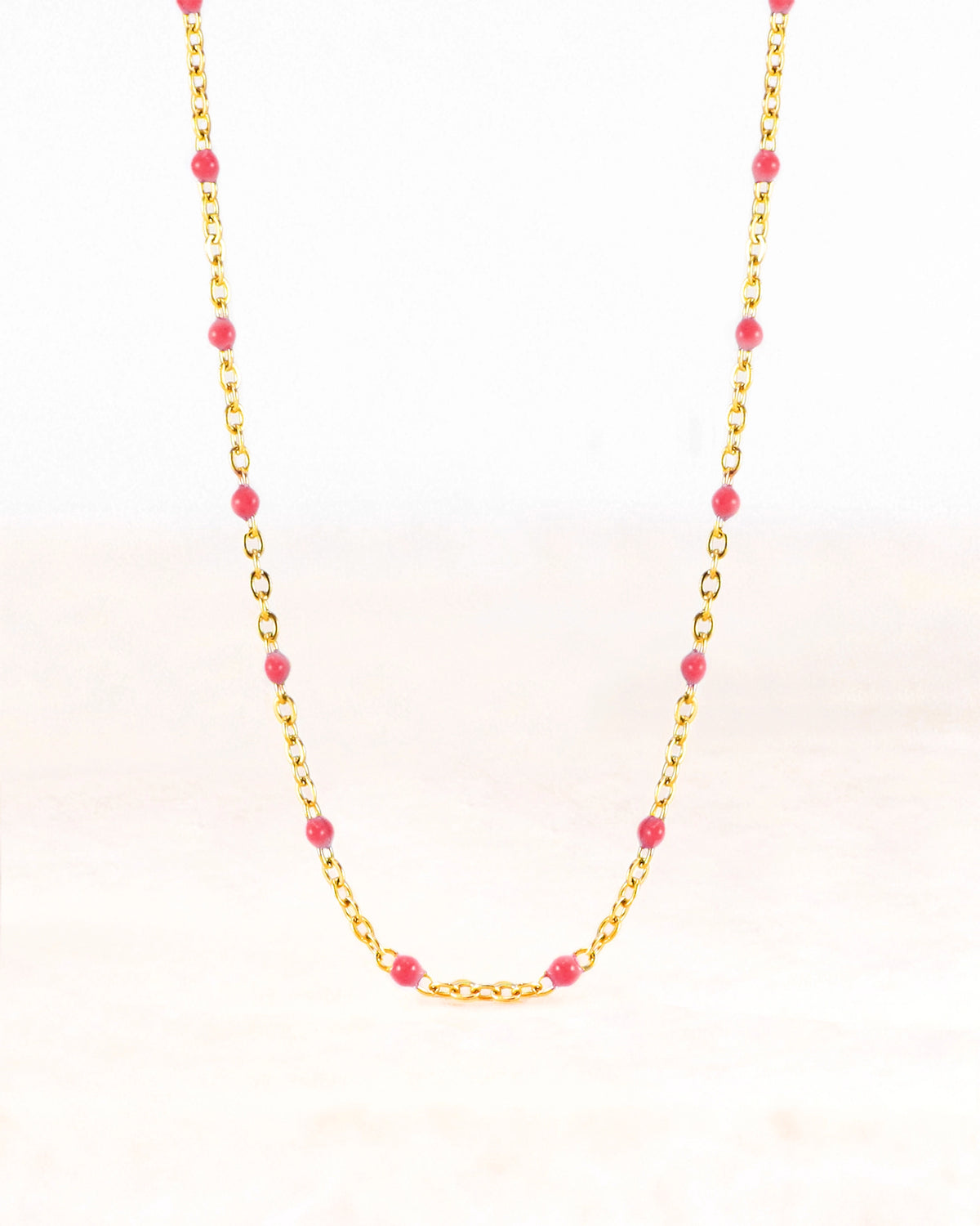 Neva | Necklace Fuchsia Pink