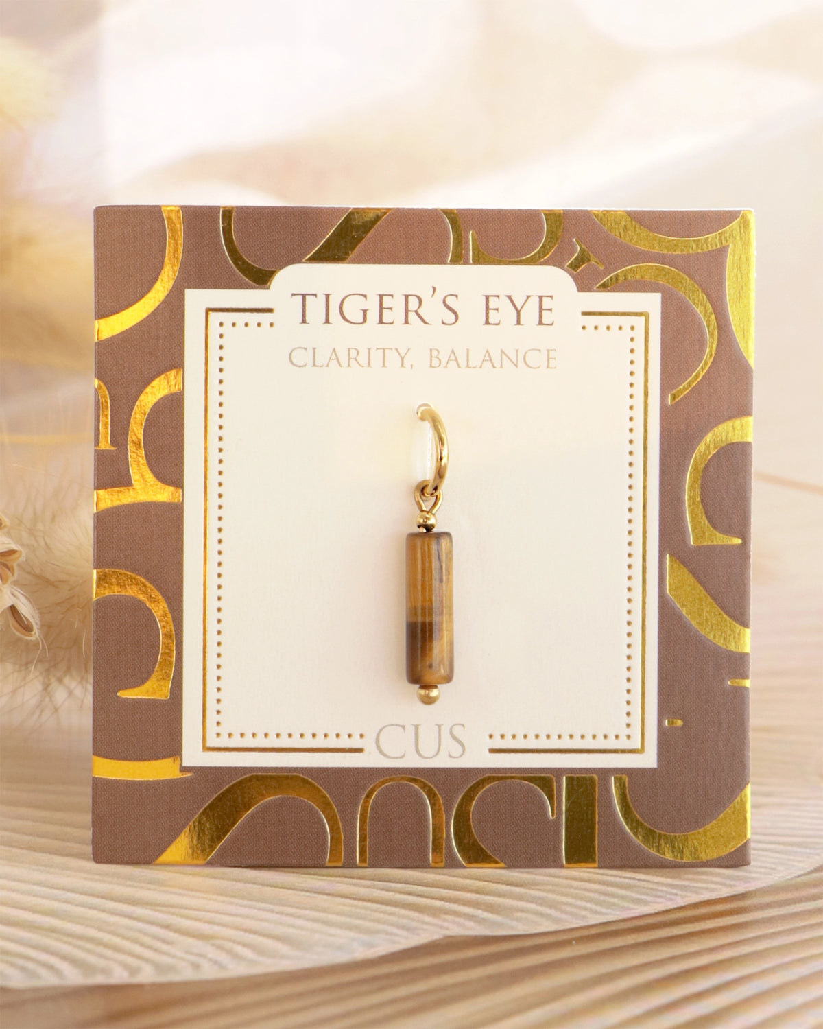 Gaia | Tiger's Eye Charm