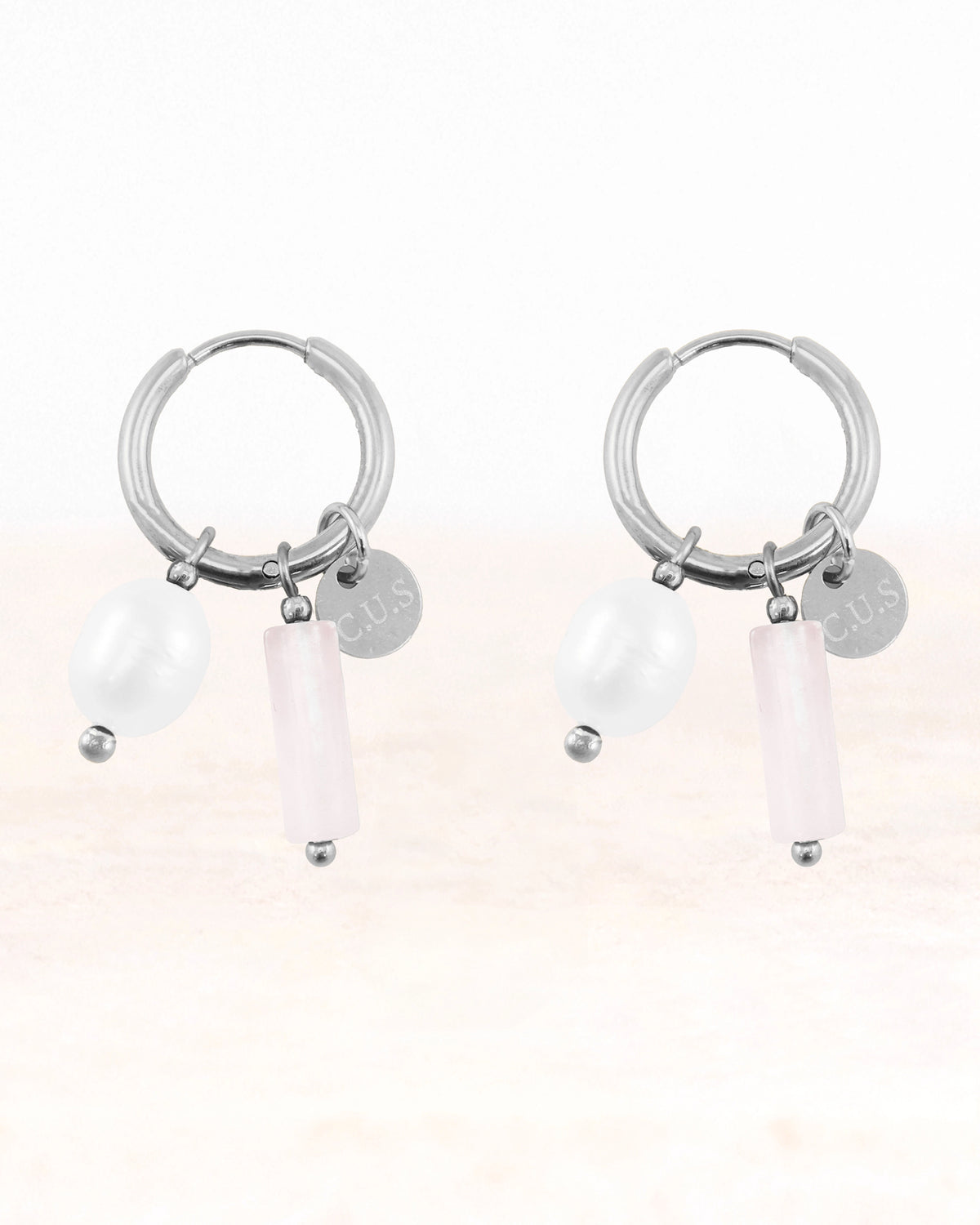 Boucles d'oreilles CUS Gaia x Mare - Vitalité &amp; Pureté 