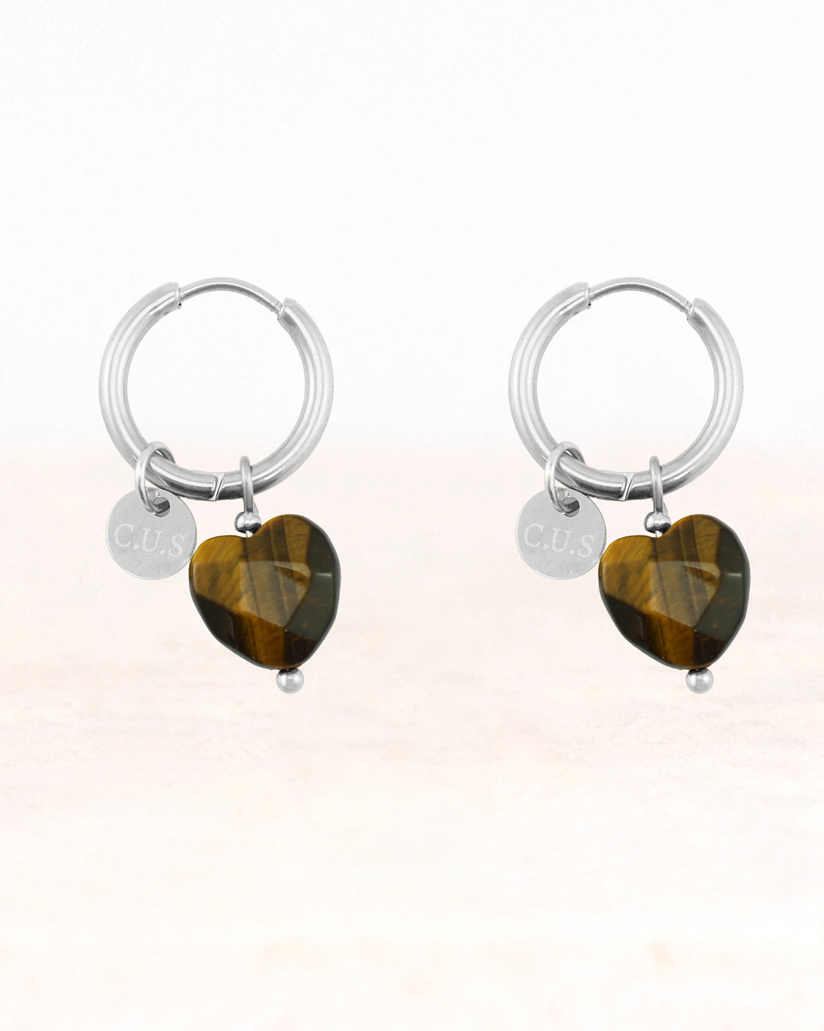 CUS Earrings Cinta Tiger's Eye - Clarity &amp; Balance 