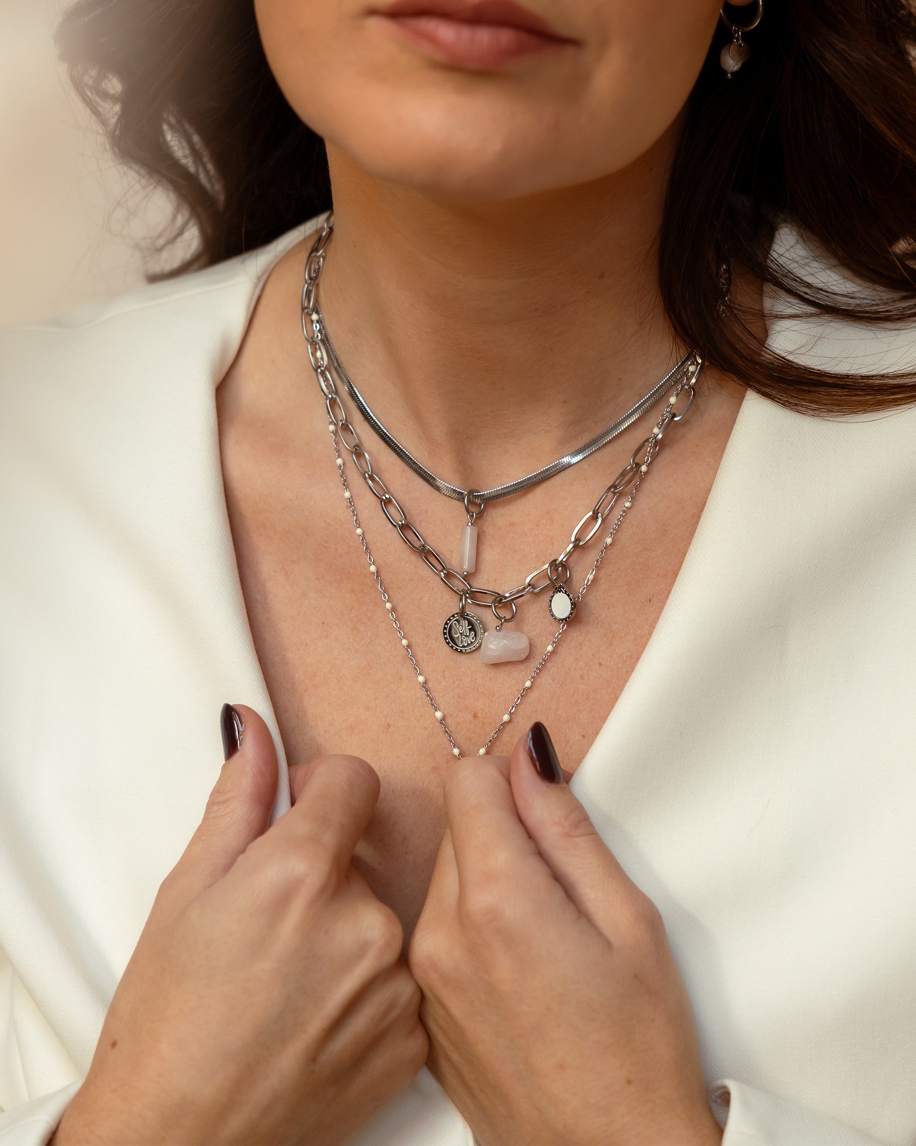 CUS Mother Love | Ketting Cadeaubox Zilver