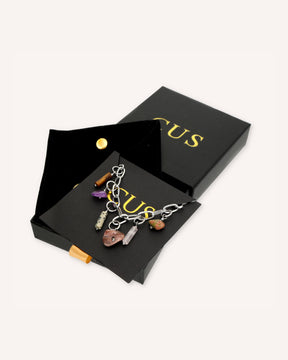 CUS Meaningful Stones | Ketting Cadeaubox Zilver