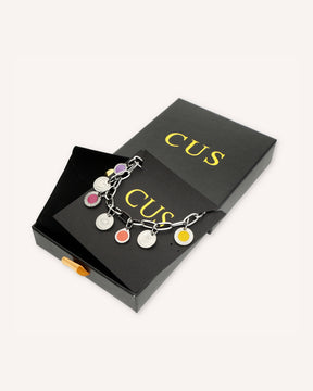 CUS Meaningful Colours | Ketting Cadeaubox Zilver 