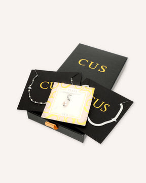 CUS Mare | Parelset Cadeaubox Zilver