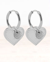 CUS Oorbellen Luna Heart - Love & Passion