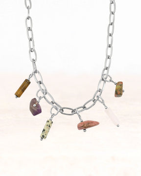 CUS Jewelry set necklace Meaningful stones 