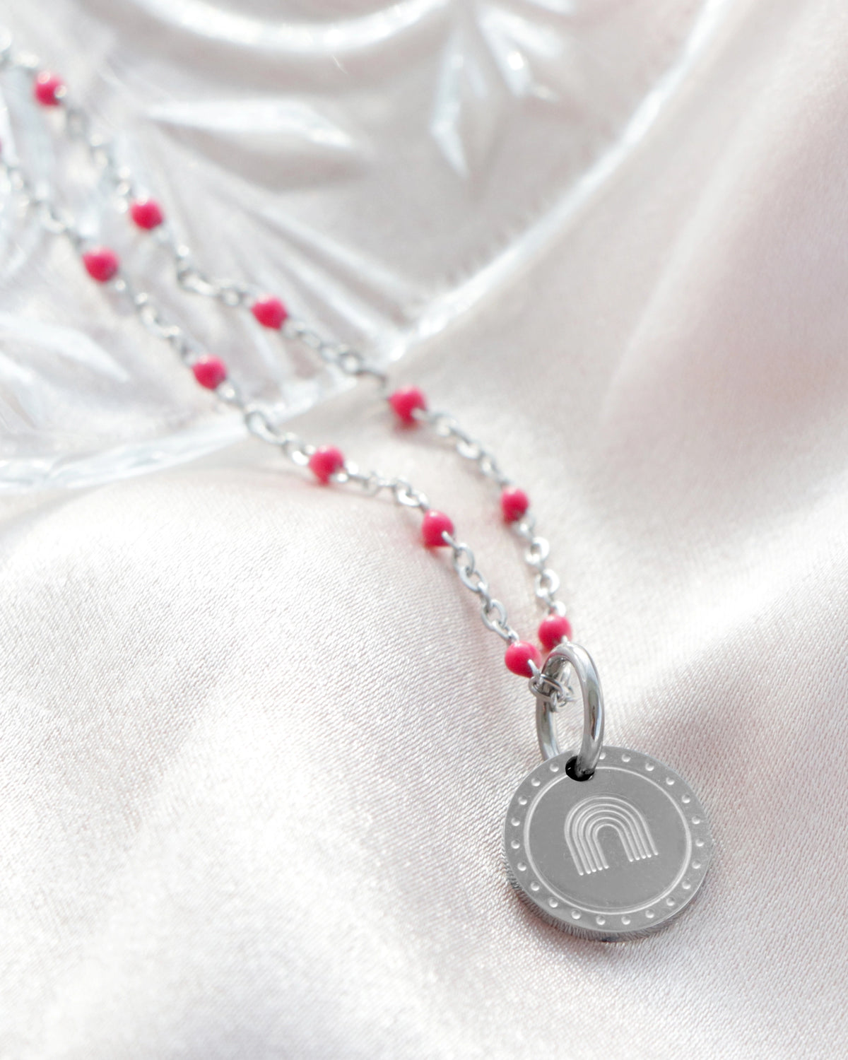 CUS gift | Necklace Neva with charm Silver
