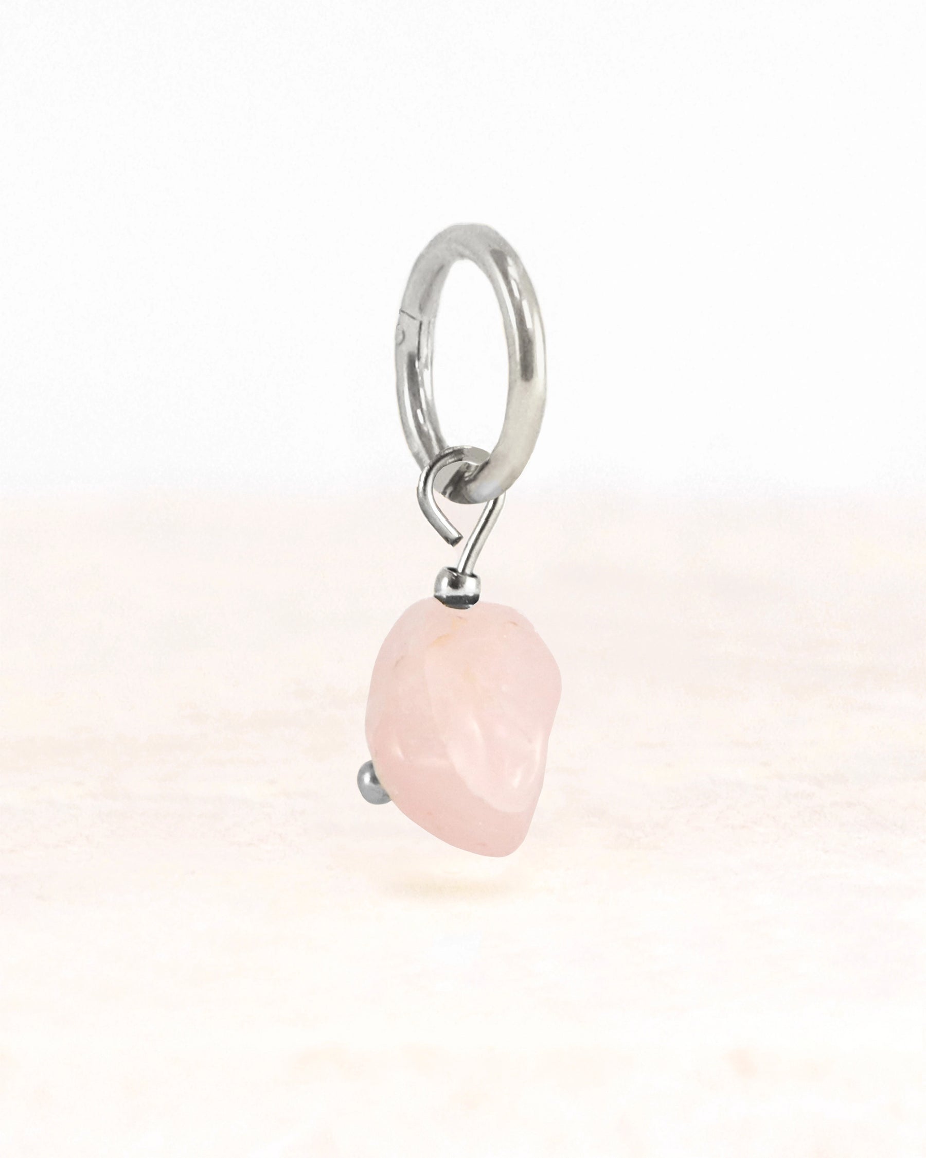 Ayla Charm Rose Quartz